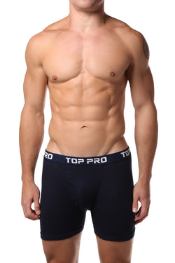Top Pro Navy Boxer Brief 2-Pack thumbnail 1
