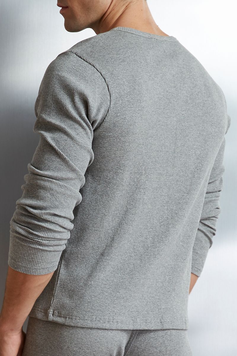 H.I.M. Grey Lumber-Jack Crew-Neck Tee