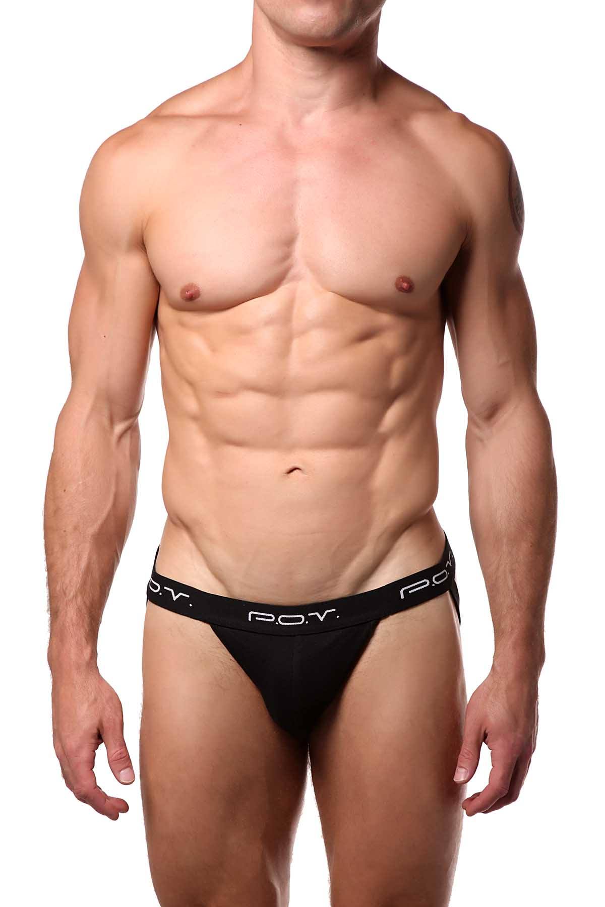 P.O.V. Black Jockstrap