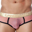 Candyman Pink/Navy Sheer Mesh Brief
