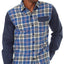 Something Strong Blue Something Wild Button-Up