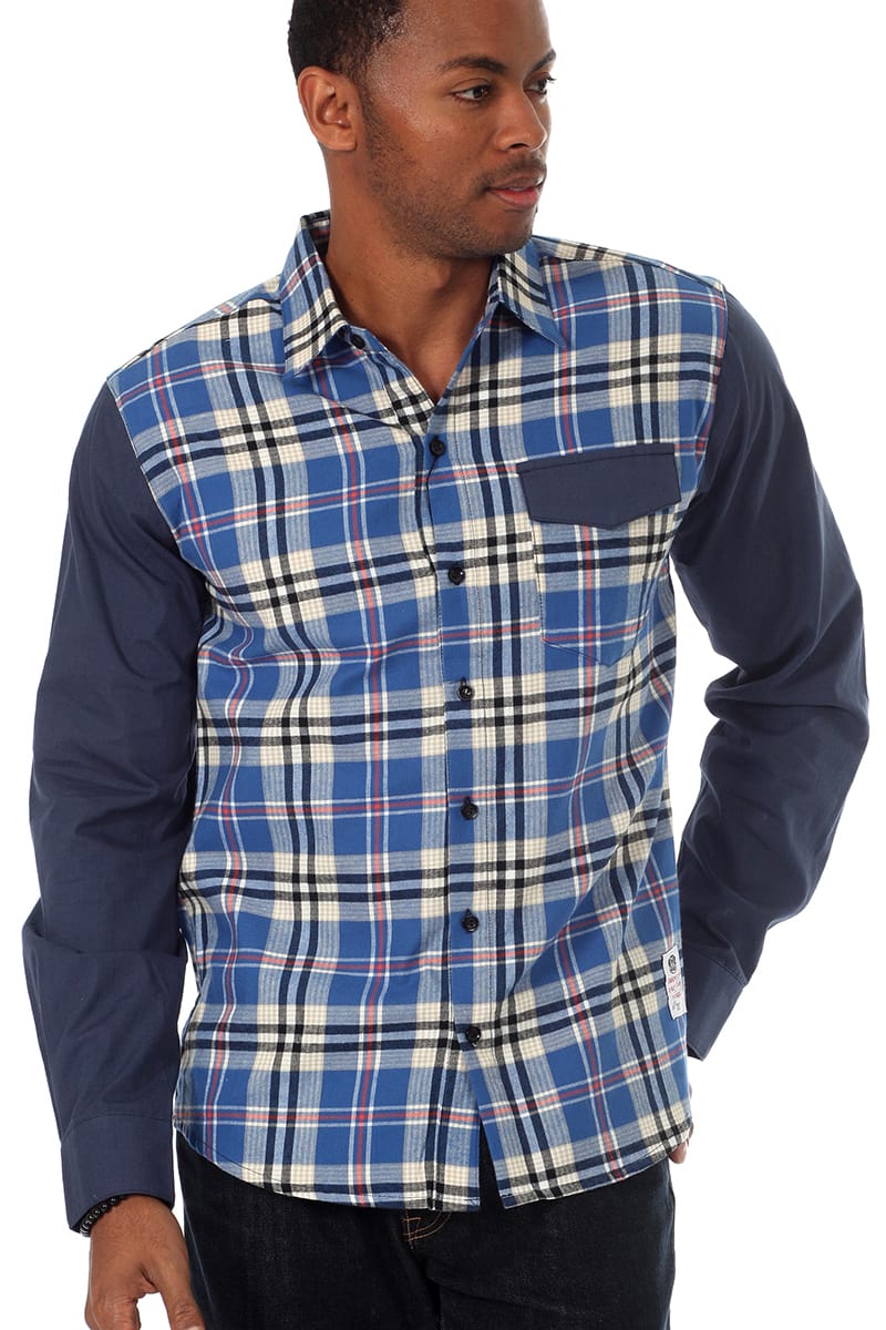 Something Strong Blue Something Wild Button-Up