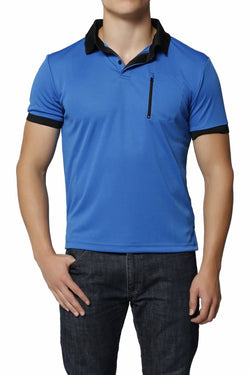 Body Tech Royal Blue Motion Polo Shirt thumbnail 1