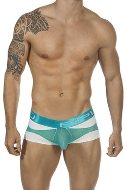 PPÜ White/Turquoise Trunk-Brief thumbnail 1