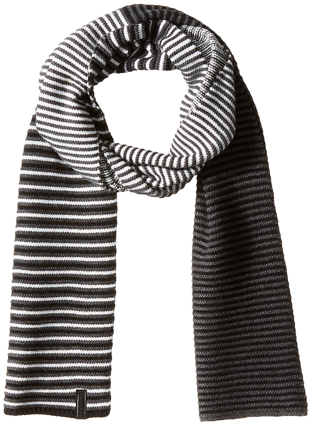 Calvin Klein Ombre Stripe Jersey Muffler Scarf