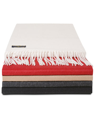 Club Room Classic Solid Cashmere Scarf Charcoal Heather
