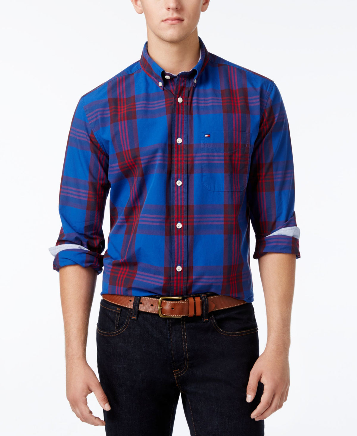 Tommy Hilfiger Copeland Plaid Shirt Small
