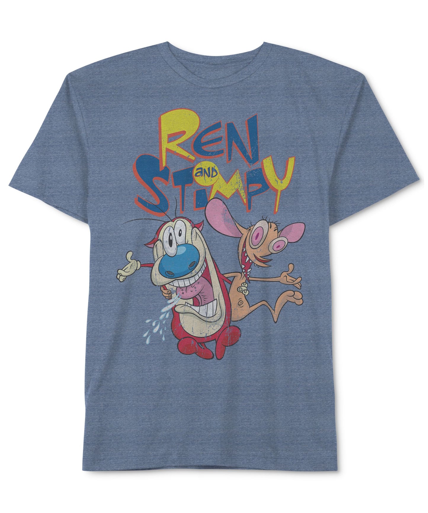 Jem Ren And Stimpy Graphic-Print T-Shirt