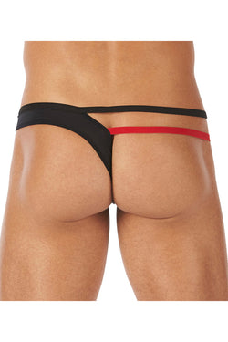 Gregg Homme Black Cocky Asymmetric Thong thumbnail 2