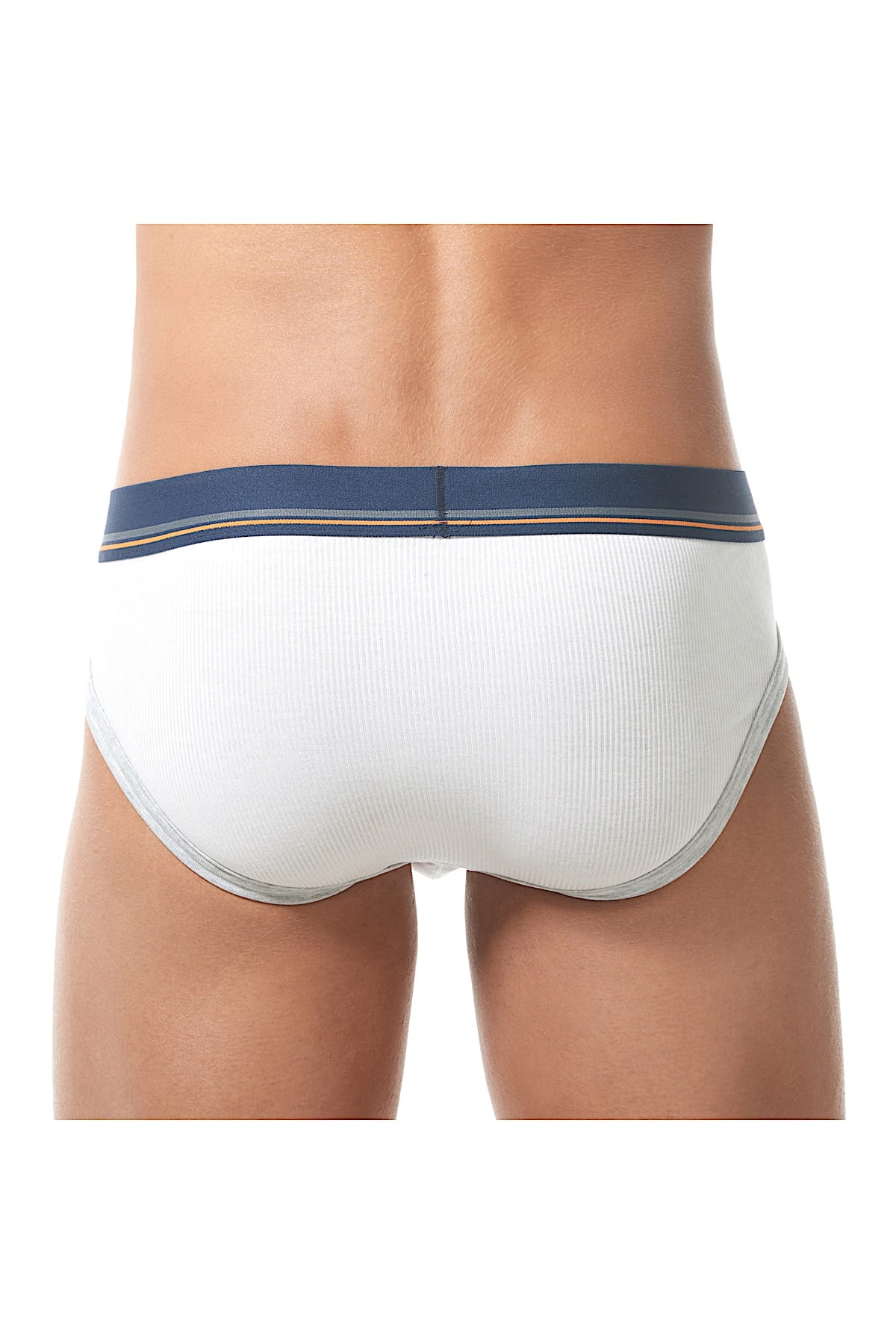Gregg Homme White Sense Ribbed Modal Brief