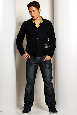 X-Ray Jeans Black Button-Up Jacket thumbnail 2