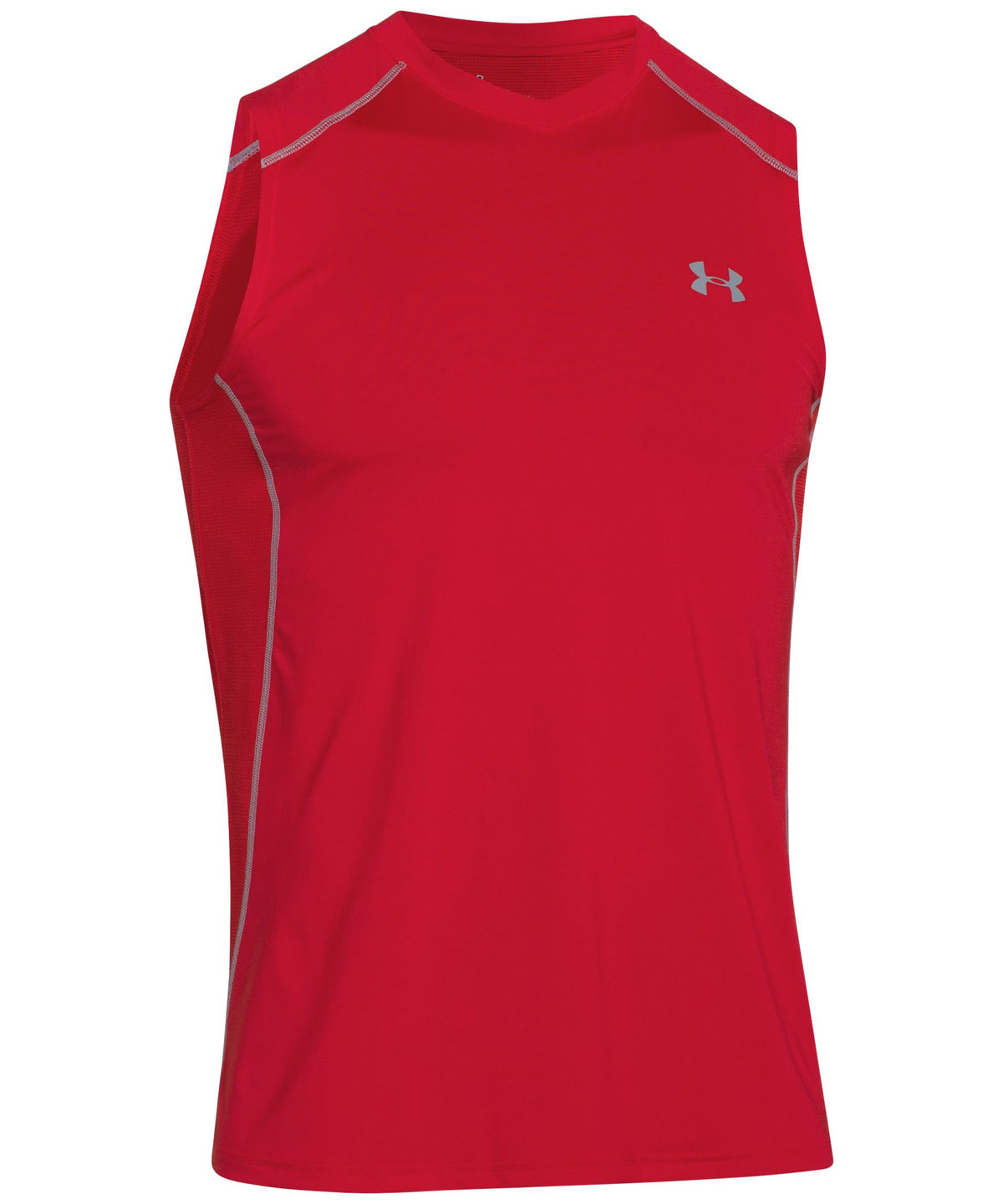 Under Armour Raid Sleeveless T-Shirt Red Large