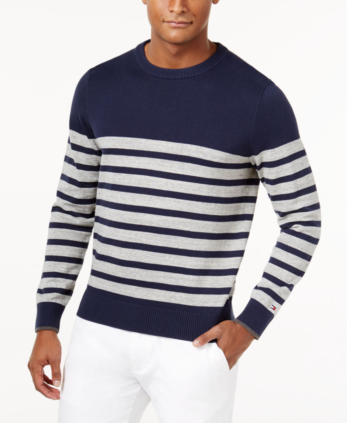 Tommy Hilfiger Alamon Striped Sweater Medium