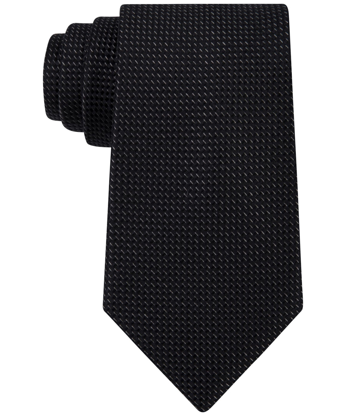Michael Kors Rome Semi Solid Tie Black One Size