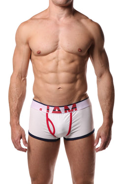 Jam White & Navy Trunk thumbnail 1