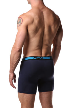 PUMA Navy & Multi Side Panel Boxer Brief thumbnail 3