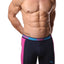 PUMA Navy & Pink Solid Side Panel Boxer Brief