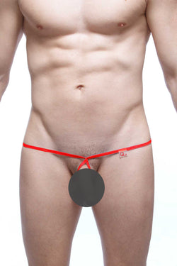 PetitQ Red Ringey Thong thumbnail 1
