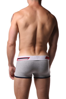 Freedom Reigns Light Grey & Navy Mesh Trunk thumbnail 3