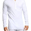 2(X)IST White Essential Long Sleeve Henley