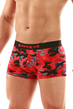 Papi Red Camoflague Microflex Brazilian Trunk thumbnail 1
