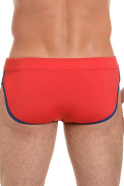 2(X)IST Salsa Red Rio Jogger Swim Brief thumbnail 2