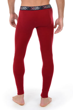 2(X)IST Cranberry Tartan Long Underwear thumbnail 3