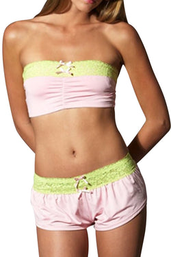 Spreegirl Be Natural Bandeau Bra Pink thumbnail 3
