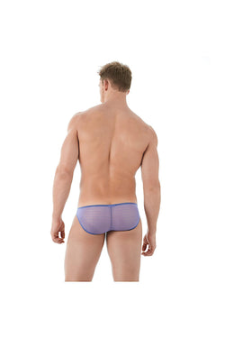 Gregg Homme Purple Mesh Suspender C-Ring Brief thumbnail 4