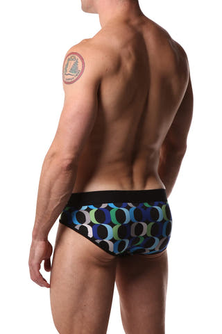 JustinCase Blue O's Brief