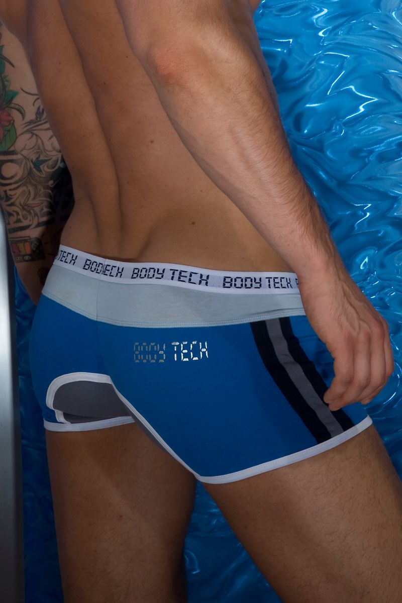Body Tech Multi-Blue Sweat Trunk