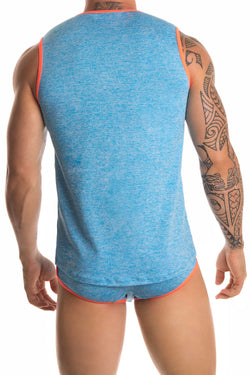 Jor Blue Neon Tank Top thumbnail 2
