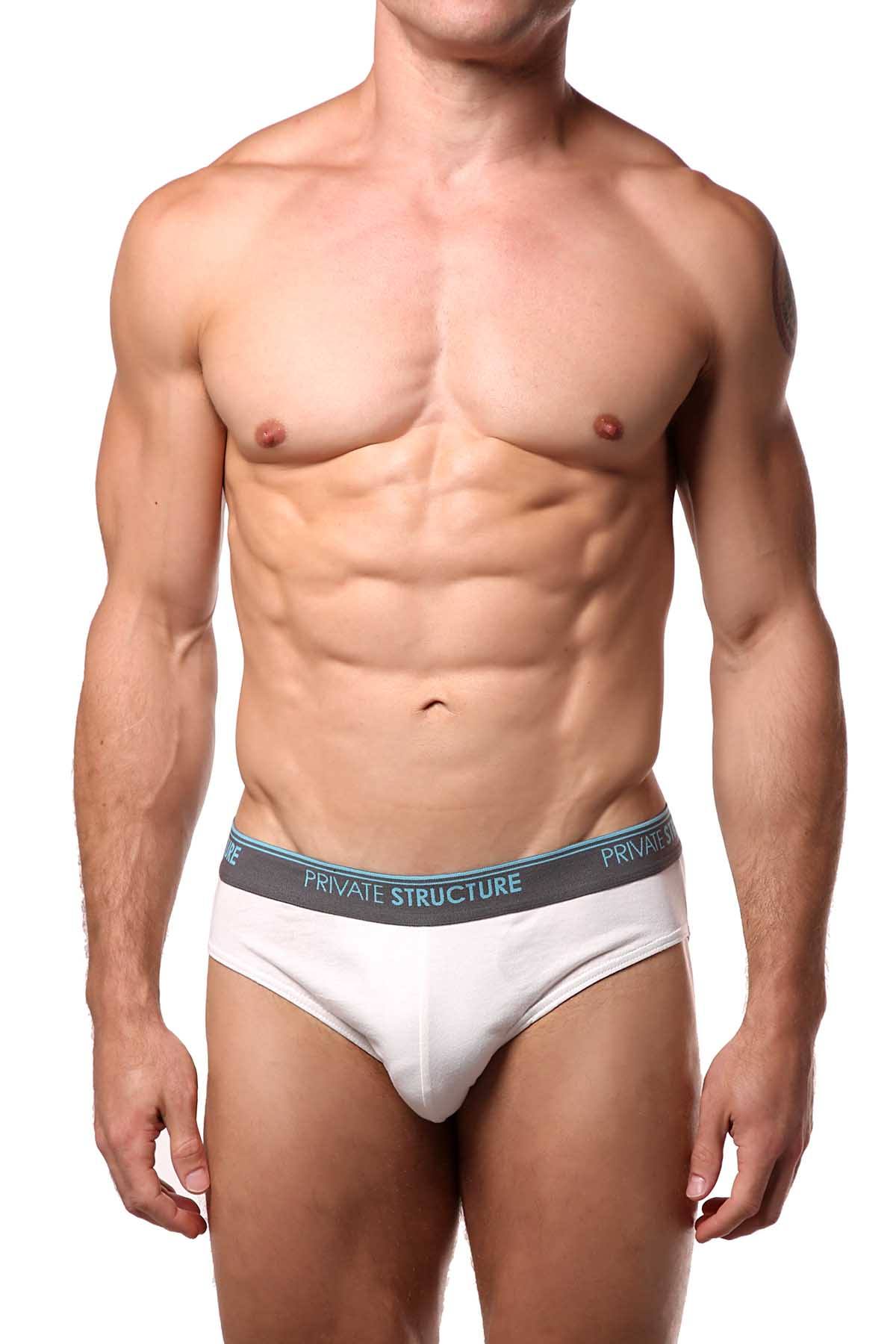 Private Structure White AM:PM Mini Brief