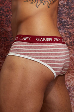 Gabriel Grey Sangria Polo Brief thumbnail 2
