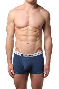 Skivvies Blue Commando Pouch Boxer Brief thumbnail 1