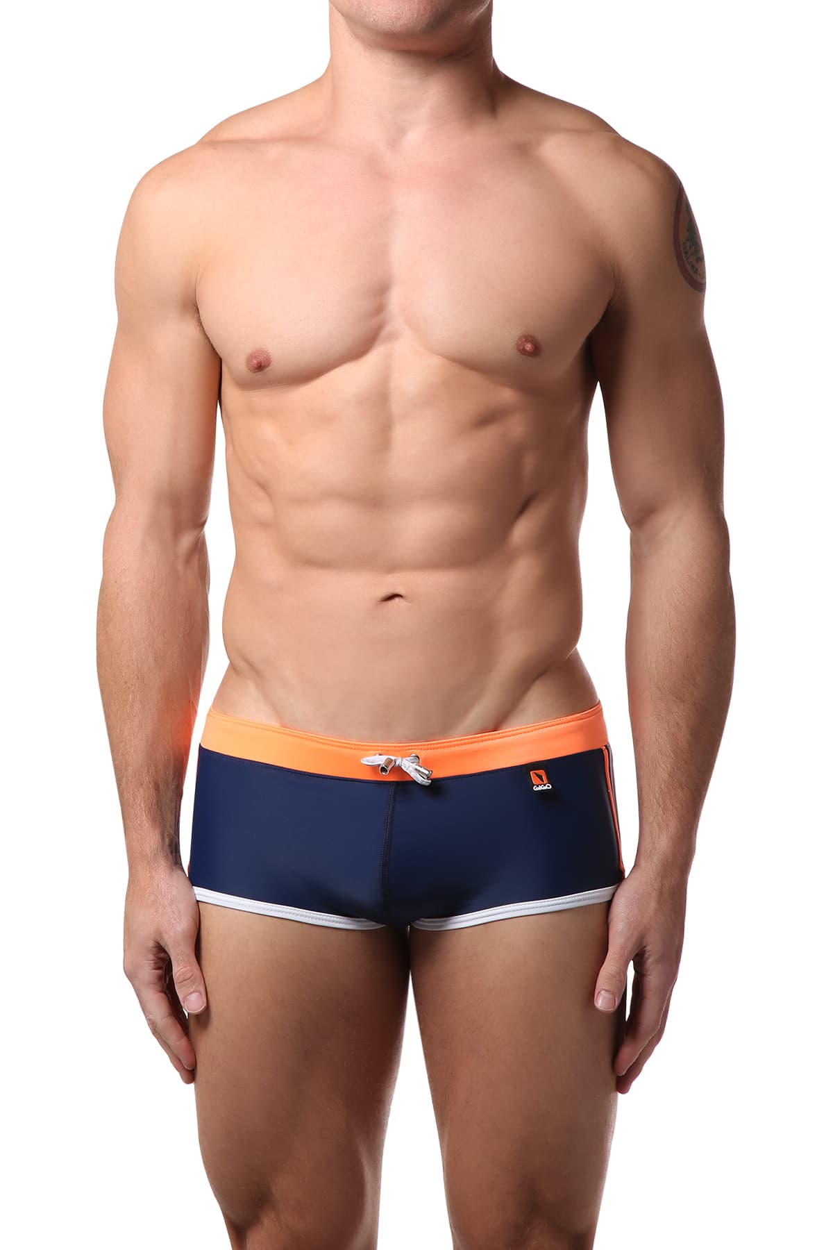 Gigo Blue & Orange Hot Swim Boxer