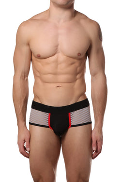 EppureLuca Grey Sergio Low-Rise Sport Brief thumbnail 1