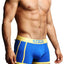 Edge Blue & Yellow Fitted Boxer Trunk