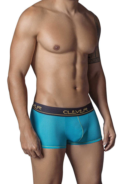 Clever Teal-Green World-Citizen Latin Boxer Brief