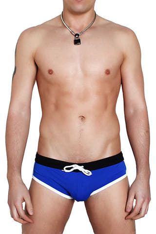 Timoteo Royal Blue Malibu Swim Brief