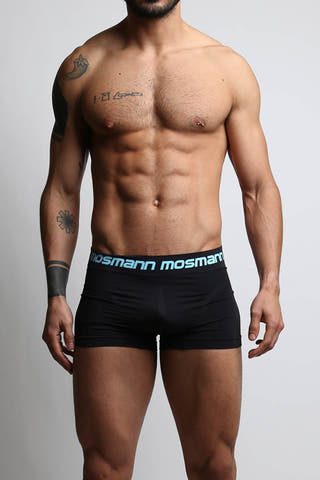 3-Pack Mosmann Black Trunks
