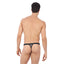Gregg Homme White Wired Mesh C-Ring Thong