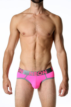 CheapUndies Neon Pink Brief thumbnail 1