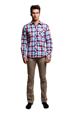 Something Strong Red Something Valid Button-Up thumbnail 2