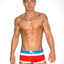 CheapUndies Red Bomb Pop Swim Trunk