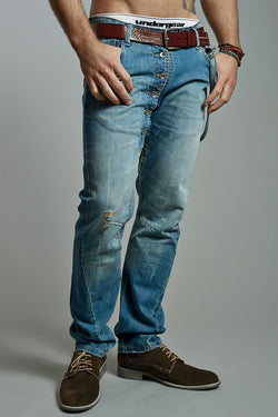 P.O.V. Light Blue Trafalgar Jean thumbnail 1