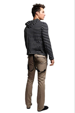 Something Strong Black Something Casual Hooded Shirt thumbnail 4