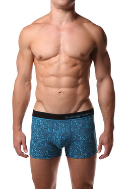 Unsimply Stitched Blue Aztec Trunk thumbnail 1