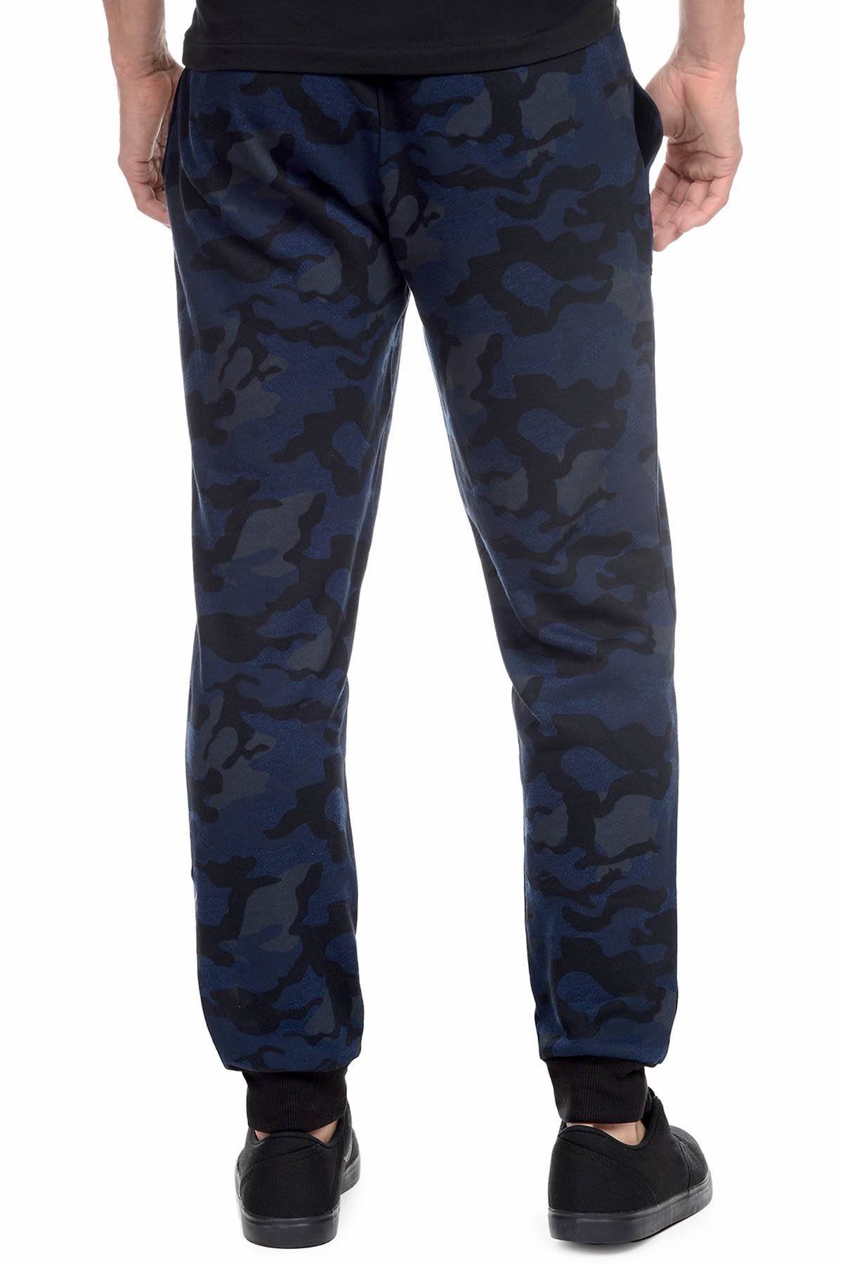 2(X)IST Blue-Camo Core French Terry Sweatpant