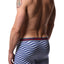 Umbro White/Blue Wavy Stripes Performance Boxer Brief